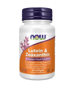 Viên Uống Bổ Mắt NOW Lutein & Zeaxanthin (25mg/5mg)