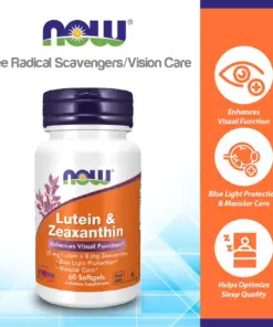 Alternative view of Viên Uống Bổ Mắt NOW Lutein & Zeaxanthin (25mg/5mg)