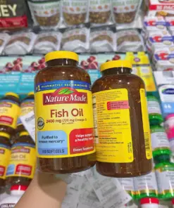 Viên Uống Dầu Cá Nature Made Fish Oil 2400mg