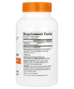 Alternative view of Viên Uống Doctor's Best Nattokinase 2000 FUs