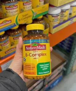 Alternative view of Viên Uống Bổ Sung Vitamin Nhóm B Nature Made Super B-Complex With C – Hộp 460 Viên (Mỹ)