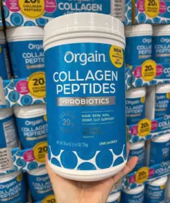 Bột Collagen Thủy Phân Orgain Collagen Peptides + Probiotics – Hộp 726g (Mỹ)