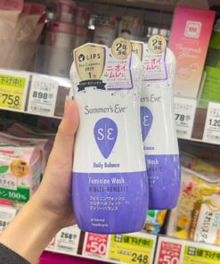 Dung Dịch Vệ Sinh Phụ Nữ Dịu Nhẹ Summer's Eve Feminine Wash – Chai 237ml (Mỹ / Nội Địa Nhật)