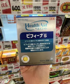 Alternative view of Men Vi Sinh Hỗ Trợ Tiêu Hóa Health Aid Bifina S Morishita Jintan – Hộp 30 Gói (Nhật Bản)