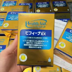 Men Vi Sinh Hỗ Trợ Tiêu Hóa Health Aid Bifina EX Morishita Jintan – Hộp 30 / 60 Gói (Nhật Bản)
