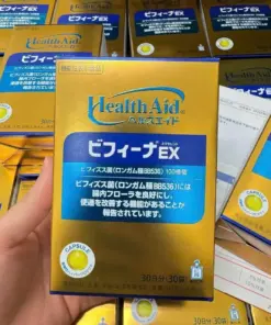 Men Vi Sinh Hỗ Trợ Tiêu Hóa Health Aid Bifina EX Morishita Jintan – Hộp 30 / 60 Gói (Nhật Bản)