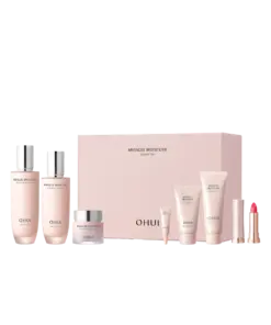 Bộ dưỡng da Ohui Miracle Moisture Pink Barrier 3 món