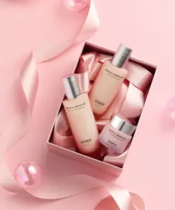 Bộ dưỡng da Ohui Miracle Moisture Pink Barrier 3 món Bộ dưỡng da Ohui Miracle Moisture Pink Barrier 3 món - Yêu Hàng Ngoại