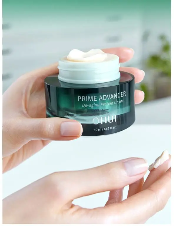 Kem dưỡng O HUI Prime Advancer De-Aging Protein Cream 50ml Hàn Quốc Kem dưỡng O HUI Prime Advancer De-Aging Protein Cream 50ml Hàn Quốc - Ảnh 3
