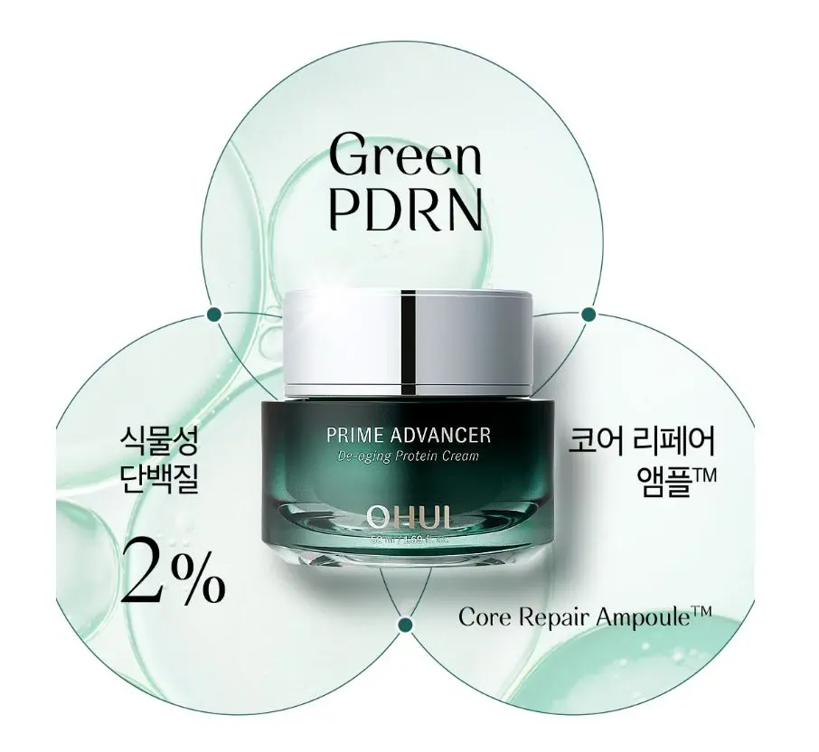 Kem dưỡng O HUI Prime Advancer De-Aging Protein Cream 50ml Hàn Quốc Kem dưỡng O HUI Prime Advancer De-Aging Protein Cream 50ml Hàn Quốc - Ảnh 4