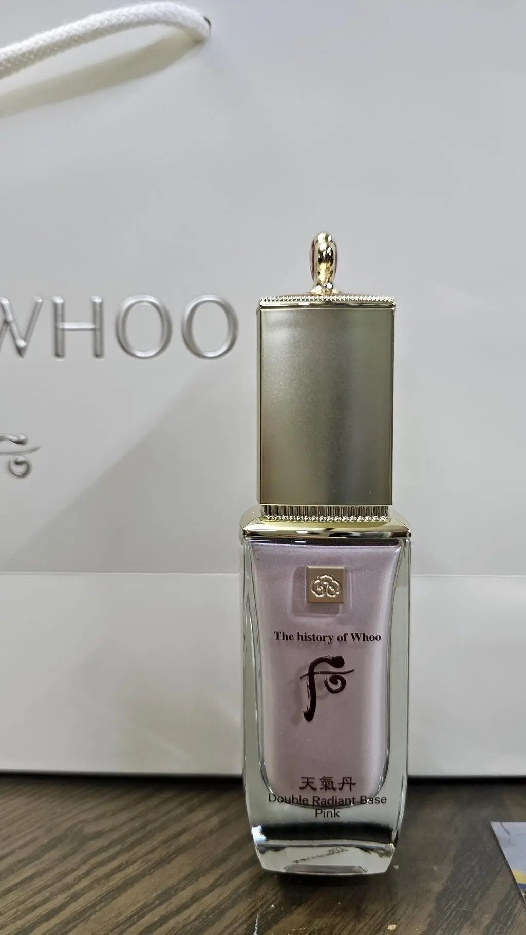 Kem lót THE WHOO Cheongidan Double Radiant Base Pink 40ml Kem lót THE WHOO Cheongidan Double Radiant Base Pink 40ml - Ảnh 2