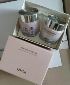 Bộ kem dưỡng Ohui Miracle Moisture Ceramide Boosting Cream 60ml x 2