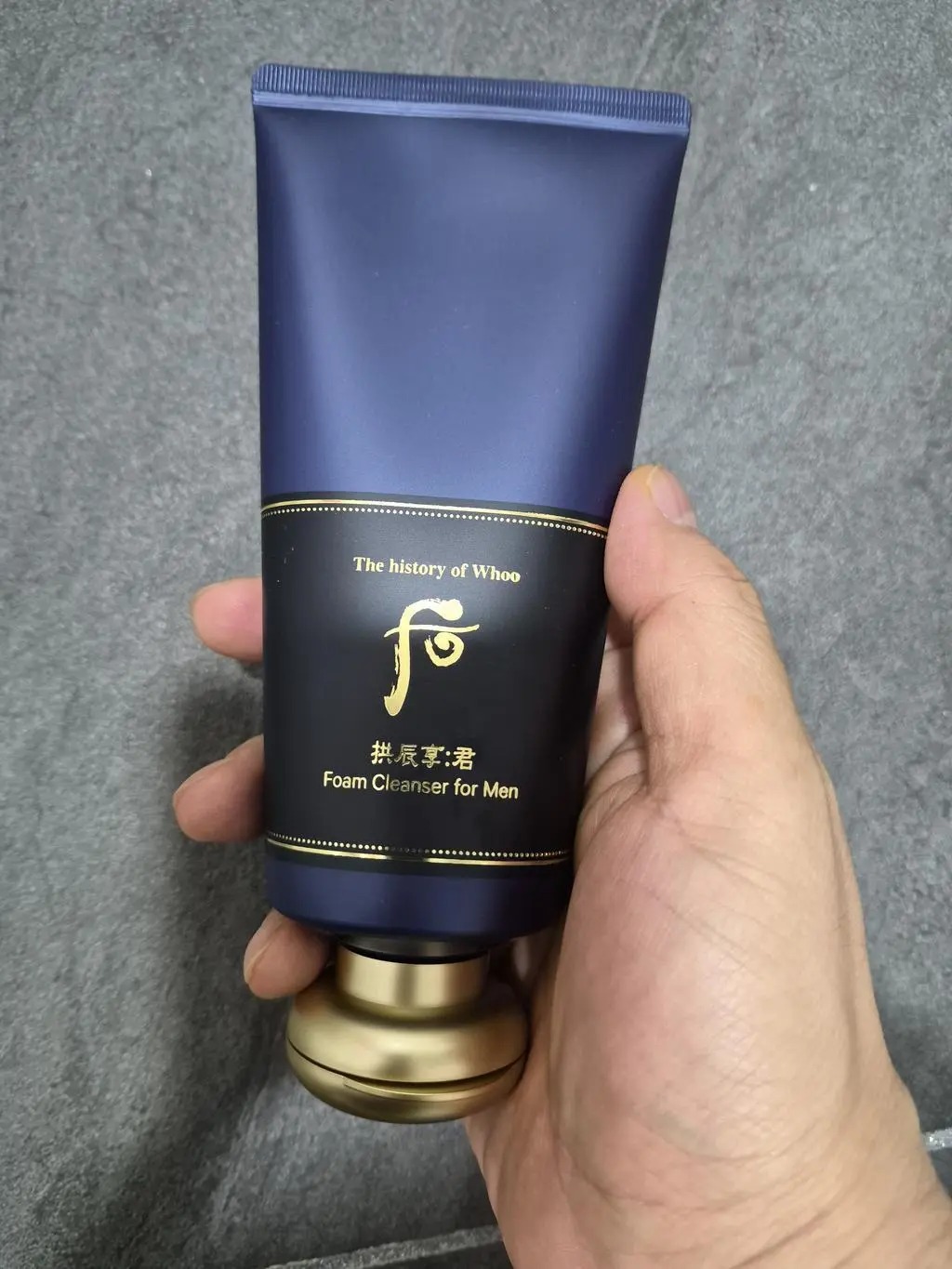 Sữa rửa mặt nam THE WHOO Gongjinhyang Gun Jayang Foam Cleanser 180ml Sữa rửa mặt nam THE WHOO Gongjinhyang Gun Jayang Foam Cleanser 180ml - Yêu Hàng Ngoại