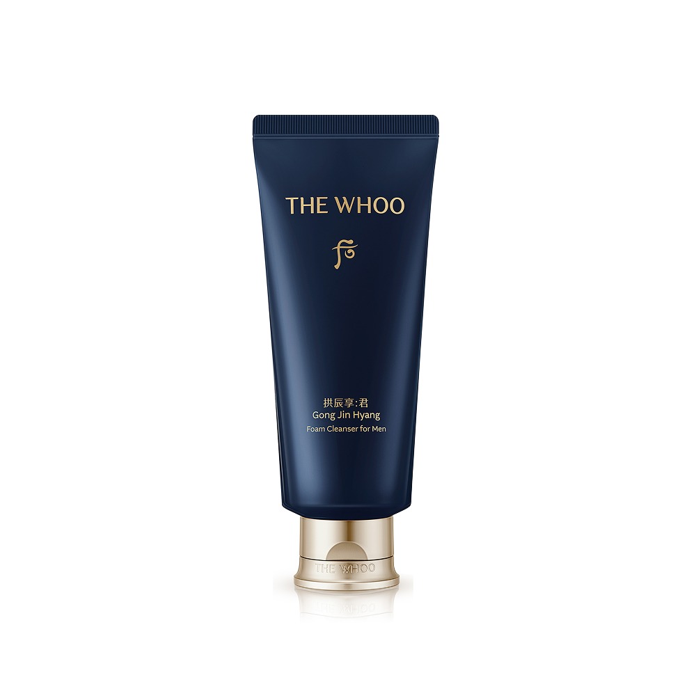 Sữa rửa mặt nam THE WHOO Gongjinhyang Gun Jayang Foam Cleanser 180ml Sữa rửa mặt nam THE WHOO Gongjinhyang Gun Jayang Foam Cleanser 180ml