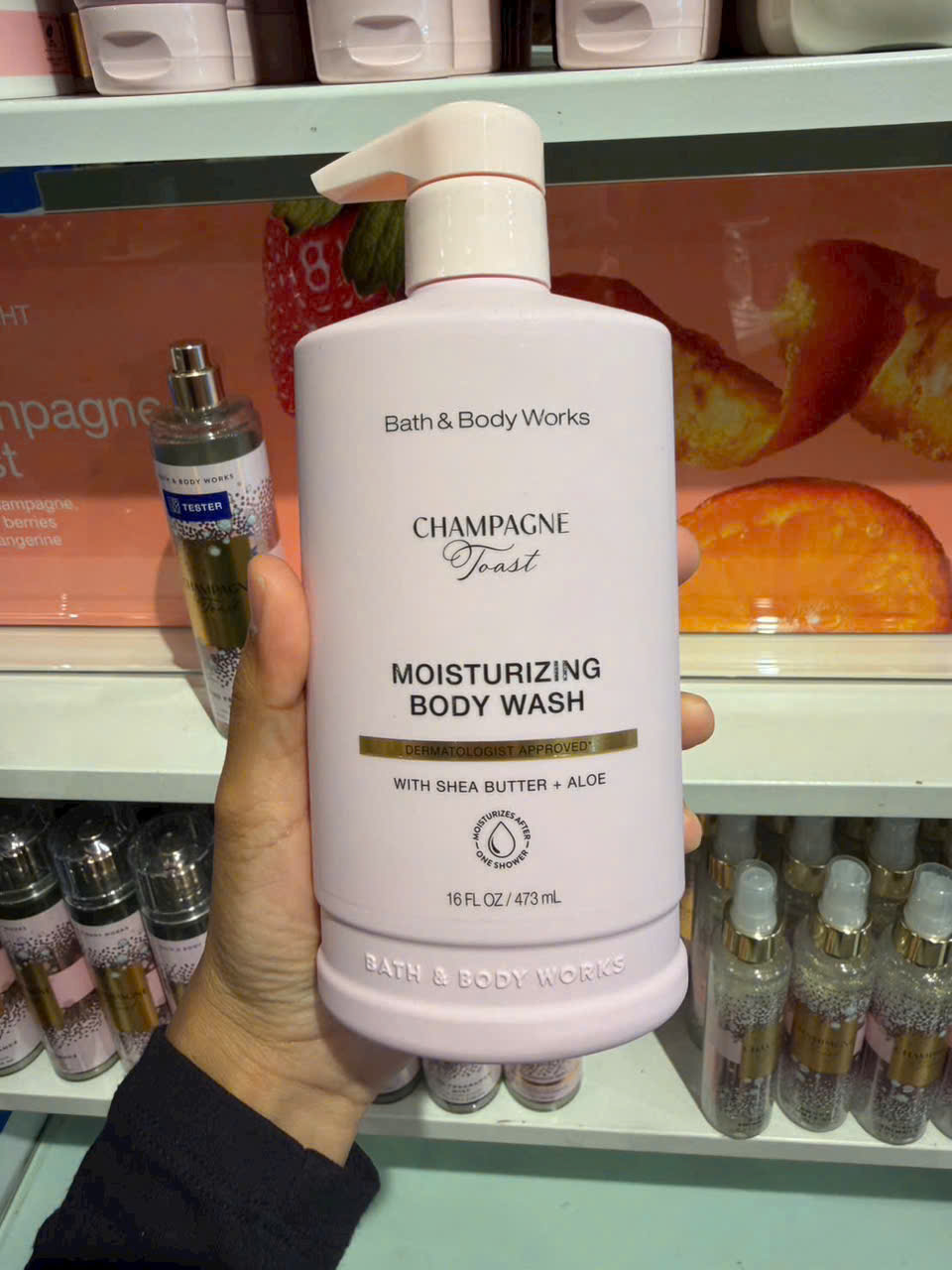 Sữa tắm dưỡng ẩm Bath & Body Works Moisturizing Body Wash 473ml Sữa tắm dưỡng ẩm Bath & Body Works Moisturizing Body Wash 473ml - Ảnh 8