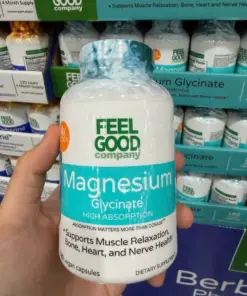 Viên uống Magie FEELGOOD Magnesium Glycinate 240mg 180 viên Viên uống Magie FEELGOOD Magnesium Glycinate 240mg 180 viên - Yêu Hàng Ngoại